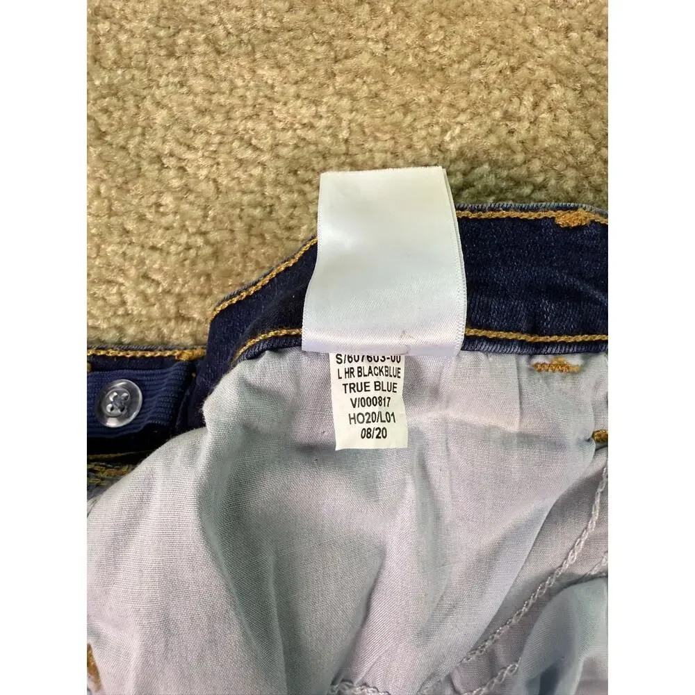 Old Navy Girls Rockstar Super Skinny Jeggings High Rise Blue Jeans Size 16 C332